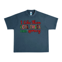 Midnight Navy i like them real thick and sprucy Urban Heavy Tee - MaliasSmallBusiness