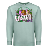 Seafoam happy easHappy Easter y'all Easter Day Premium Sweatshirt - CowGirlArtShop