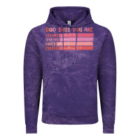 Cloud Purple god says you are Vintage Hoodie - MaliasSmallBusiness