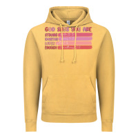Vintage Mustard god says you are Vintage Hoodie - MaliasSmallBusiness