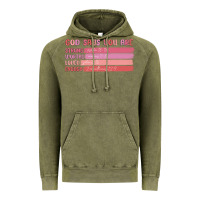 Vintage Olive god says you are Vintage Hoodie - MaliasSmallBusiness