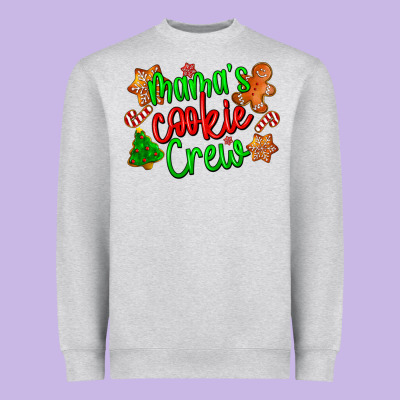 Mama's Cookie Crew Heavyweight Sweatshirt Designed By Lillyallendesigns