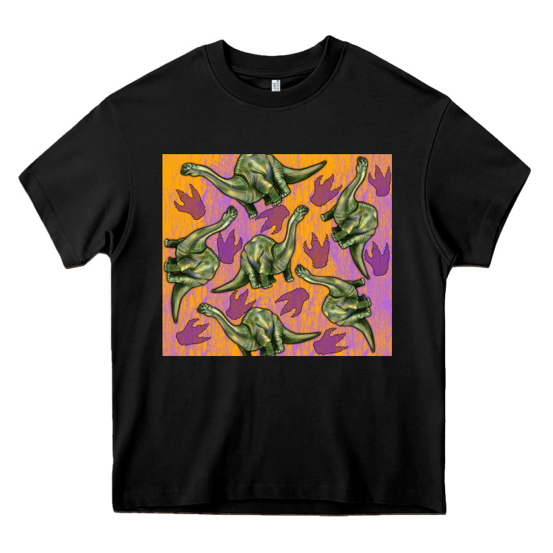 Dinosaur Brontosaurus Heavy Core Tee by Artiststas | Teevron