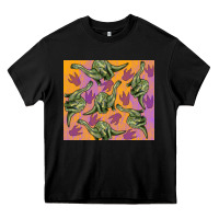 Black dinosaur brontosaurus Heavy Core Tee - Artiststas