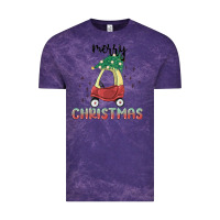 Cloud Purple merry christmas kids car Vintage Tee - MaliasSmallBusiness