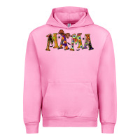 Fuchsia Pink halloween mama Urban Hoodie - BundleAndBundleShop