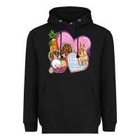 Easter Hearts Easter Day Heavyweight Hoodie | Teevron