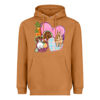Meerkat Easter hearts Easter Day Heavyweight Hoodie - HowdyJamesFarm