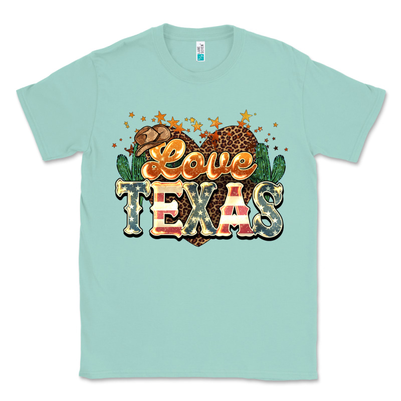 Love Texas Classic Tee by NancyCooperArtShop | Teevron