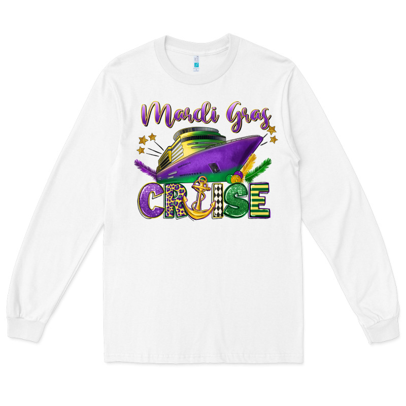 Mardi Gras Cruise Celebration Long Sleeve Tee by LillyAllenDesigns | Teevron