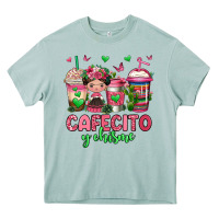 Arona cafecito y chisme coffee cups Heavy Core Tee - Jasminsmagicworld