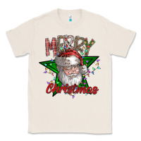 Natural festive santa claus greeting Classic Tee - CowhideDigitalArt