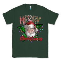 Sports Green festive santa claus greeting Classic Tee - CowhideDigitalArt