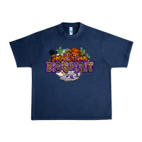 Navy small town big spirit basketball Urban Heavy Tee - NancyCooperArtShop