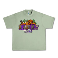 Oil Green small town big spirit basketball Urban Heavy Tee - NancyCooperArtShop