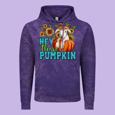 Hey There Pumpkin Lamb Vintage Hoodie Designed By Nancycooperartshop