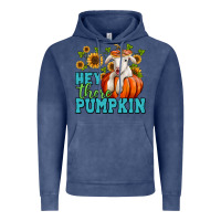 Vintage Denim Hey there pumpkin Lamb Vintage Hoodie - NancyCooperArtShop