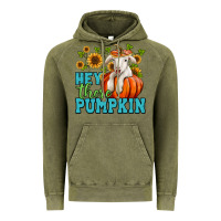 Vintage Olive Hey there pumpkin Lamb Vintage Hoodie - NancyCooperArtShop