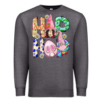 Charcoal Heather Hop hop Easter gnomies Easter Day Premium Sweatshirt - CowGirlArtShop
