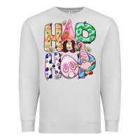 Dove Grey Hop hop Easter gnomies Easter Day Premium Sweatshirt - CowGirlArtShop
