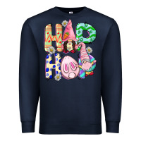 Navy Hop hop Easter gnomies Easter Day Premium Sweatshirt - CowGirlArtShop