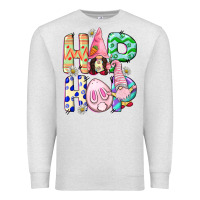 Oatmeal Heather Hop hop Easter gnomies Easter Day Premium Sweatshirt - CowGirlArtShop