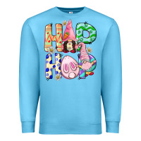 Ocean Blue Hop hop Easter gnomies Easter Day Premium Sweatshirt - CowGirlArtShop