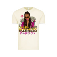 Vintage Arctic mind the business that pays you afro woman Vintage Tee - NancyCooperArtShop