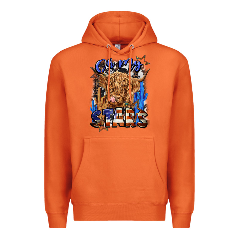 Oh My Stars Premium Hoodie by CowGirlArtShop | Teevron