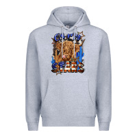 Heather Grey oh my stars Premium Hoodie - CowGirlArtShop