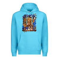 Ocean Blue oh my stars Premium Hoodie - CowGirlArtShop