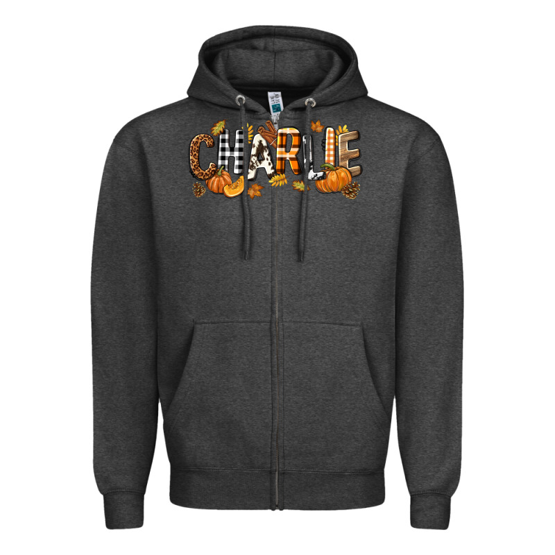 Personalized Fall Autumn Zipper Hoodie by NancyCooperArtShop | Teevron