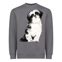 Storm shih tzu dog Heavyweight Sweatshirt - LillyAllenDesigns