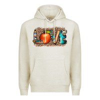 Oatmeal Heather love png Premium Hoodie - JahusDesignShop