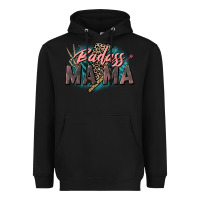 Black Badass Mama Mother's Day png sublimation design do Heavyweight Hoodie - CowGirlArtShop