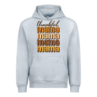 Heather Grey thankful mama Urban Hoodie - BundleAndBundleShop