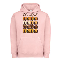Pigment Salmon thankful mama Urban Hoodie - BundleAndBundleShop