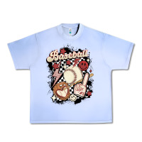 Grape Ice checkered retro baseball Urban Heavy Tee - MaliasSmallBusiness
