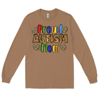 Toasted Coconut proud autism mom design Long Sleeve Tee - LillyAllenDesigns
