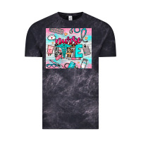 Cloud Black nurse life Vintage Tee - NancyCooperArtShop