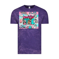 Cloud Purple nurse life Vintage Tee - NancyCooperArtShop