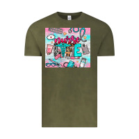 Vintage Olive nurse life Vintage Tee - NancyCooperArtShop