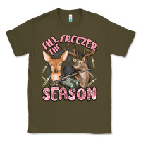 Army Green fill the freezer season Classic Tee - MaliasSmallBusiness