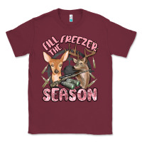 Burgundy fill the freezer season Classic Tee - MaliasSmallBusiness