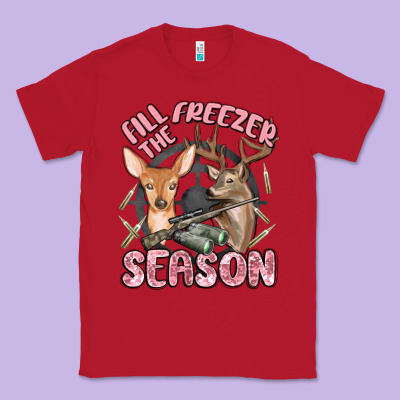 Fill The Freezer Season Classic Tee Designed By Maliassmallbusiness