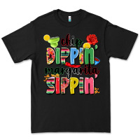 Black chip dippin' margarita sippin' Premium Tee - JahusDesignShop