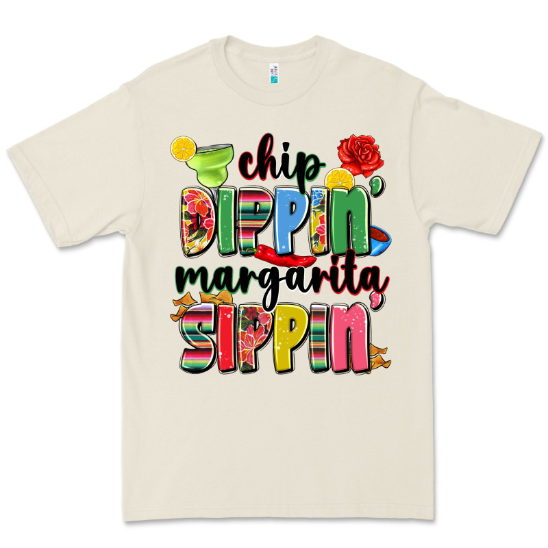 Chip Dippin' Margarita Sippin' Premium Tee by JahusDesignShop | Teevron