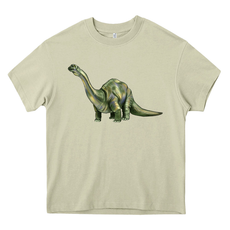 Dinosaur Brontosaurus Heavy Core Tee by Artiststas | Teevron