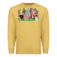 Antique Gold Easter gnomes Easter Day Premium Sweatshirt - CowGirlArtShop