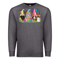 Charcoal Heather Easter gnomes Easter Day Premium Sweatshirt - CowGirlArtShop